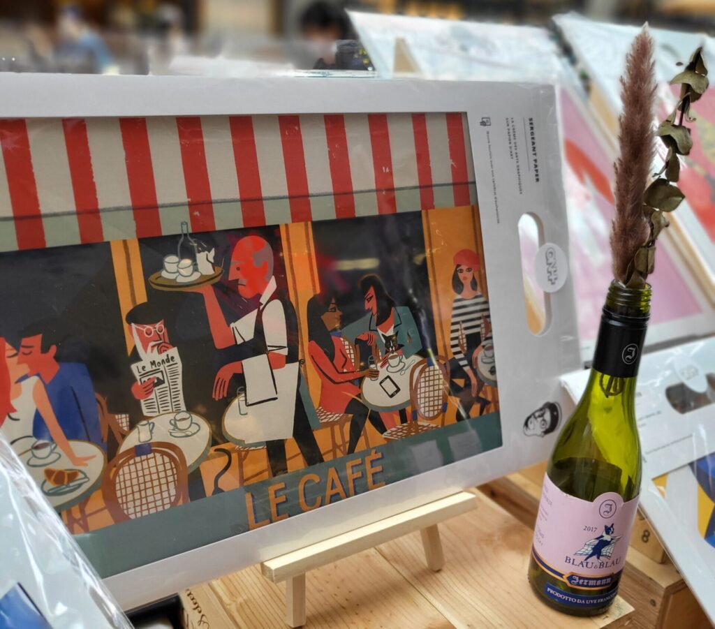 ポップアップストアでの販売風景